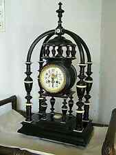 antike Portaluhr, Säulenuhr, Kaminuhr, ...