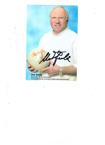 Uwe seeler ex hsv - uwe, (