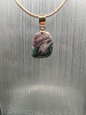 Ozeanjaspis 26x18mm silber 925 - ozeanjaspis, 26x18mm,silber