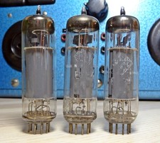 Konvolut 3x Röhre Telefunken