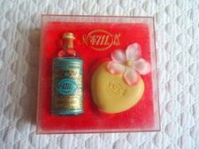 4711  echt kölnisch Wasser und Seife in Herzform in Geschenkbox  OVP