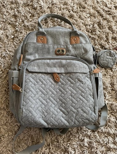 Wickelrucksack grau geräumig - wickelrucksack,