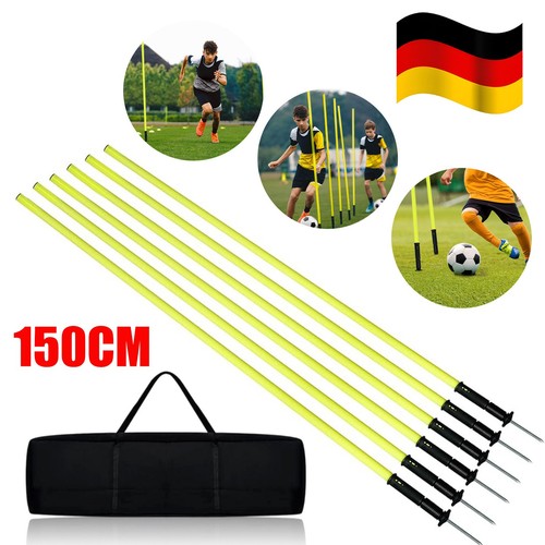 Slalomstangen set 150cm - slalomstangen-set,