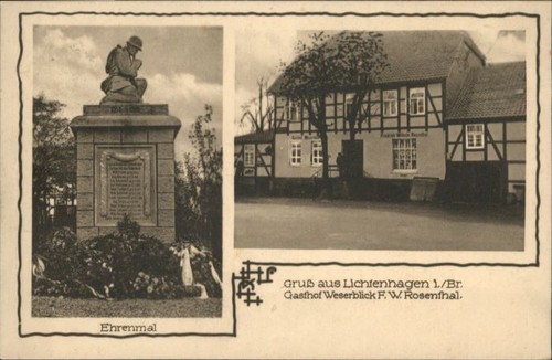 Lichtenhagen ehrenmal - lichtenhagen,