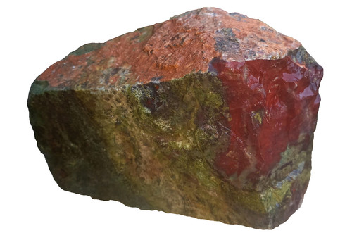 Drachenblutjaspis rohstein - drachenblutjaspis,