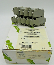 5 Stück Wago 281-611/281-417 2-Leiter-Sicherungsklemme mit Defektanzeige 4 mm²