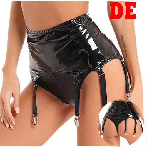 Damen leder strumpfgürtel - de*,