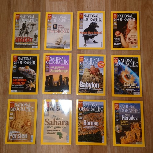 National geographic jahrgang - national,