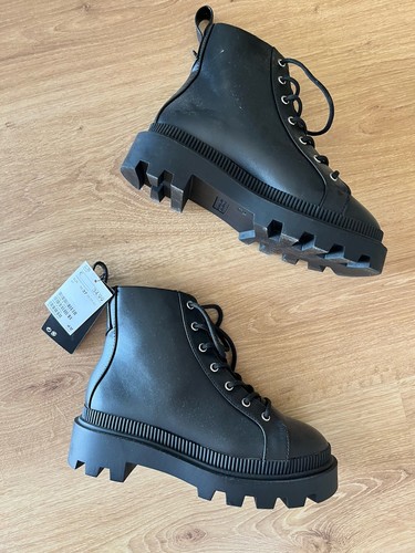 Boots schwarz plateauboots - h&m,
