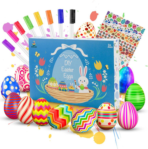 Plastik ostereier bemalen - plastik,
