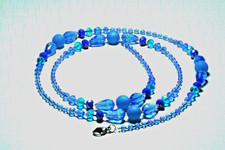 Halskette Glasperlen   Kette