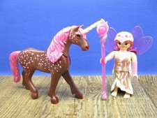 Fee mit Einhorn Tiere Elfe Wald Zauber Playmobil PF433