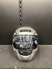 UVEX Supersonic silber/gelb Integralhelm Motorradhelm - XS/M