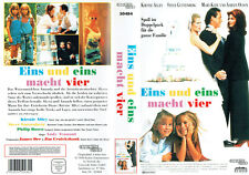 (VHS)  Videokassette - Eins und eins macht vier - Kirstie Alley,Steve Guttenberg