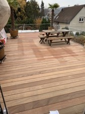 Terrassendielen in Cumaru braun 21 mm