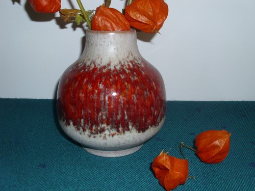 Karlsruhe keramik vase - karlsruhe,