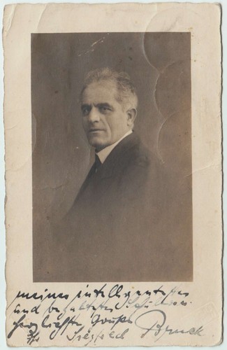 Autogramm siegfried bruck - siegfried,