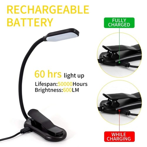 Leselampe led klemmleuchte usb - leselampe,
