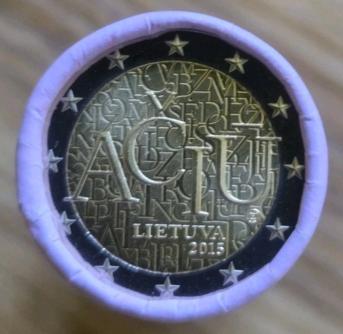 Euro rolle litauen - litauen, 2015
