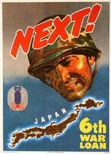 Original Vintage WWII Poster