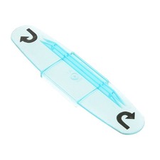 1x Lego Duplo Intelli Lok Code Stein transp. hell blau Umkehr Wechsel 42387pb01