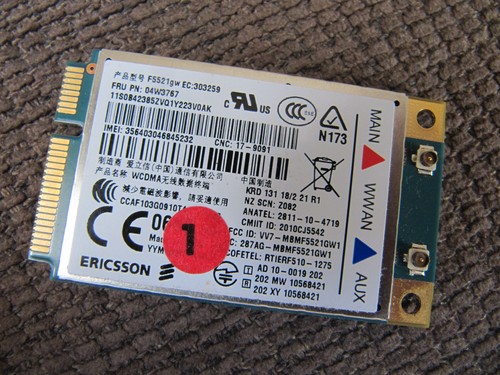 Ericsson wwan modul - wwan,