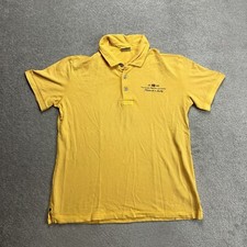 NAPAPIJRI Herren Polohemd Poloshirt Gr. XL Outdoor Polo T-Shirt Logo 23109 Gelb