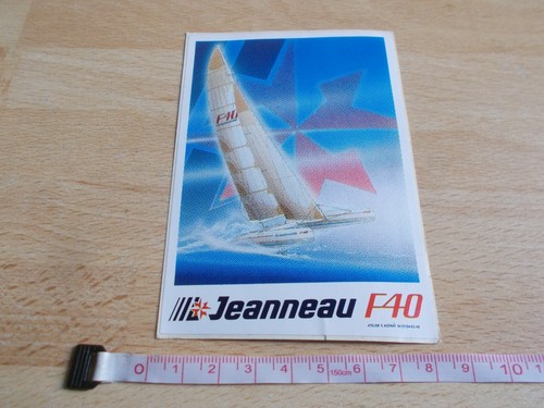 Aufkleber boot jeanneau f40 - aufkleber,
