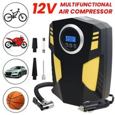 150 PSI LCD Elektrische Akku Luftpumpe Auto Reifen Druckluft Fahrrad Kompressor