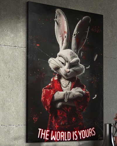 Bugs bunny leinwand - bunny, bild