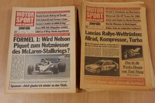 Motorsport aktuell, Jahrgang