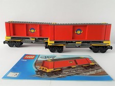 Lego City Anhänger für 7939 60098 60198 3677 60052 Waggon