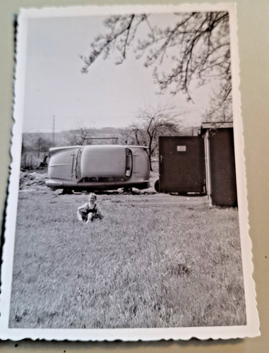 Altes foto vintage - pkw, trabant