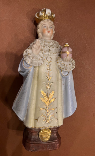 Alte heiligen figur jesuskind - alte,