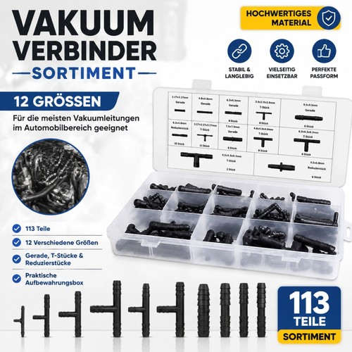 113tlg vakuum schlauch - 113tlg,