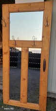 Massive alte holztür mit - alte,