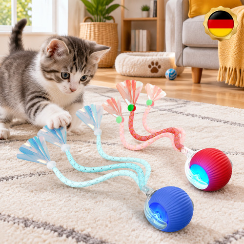 Interaktives katzenspielzeug - interaktives,