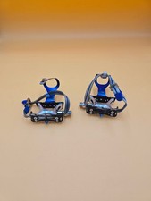 Pedale Suntour Superbe pro ohne Käfig pedals cage vintage retro Riemenpedale