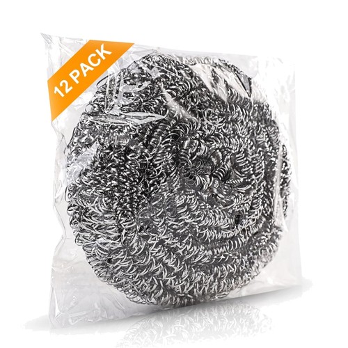 Stahlwolle reinigung 12er pack - stahlwolle,