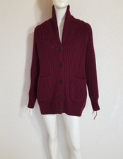 CLAUDIA SCHIFFER For TSE sehr dicke sehr weiche lange Kaschmir Strickjacke