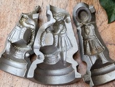 antik Metall Guss Konditor- Zuckerform Georg Lieb 894  Barock Junge mit Korb