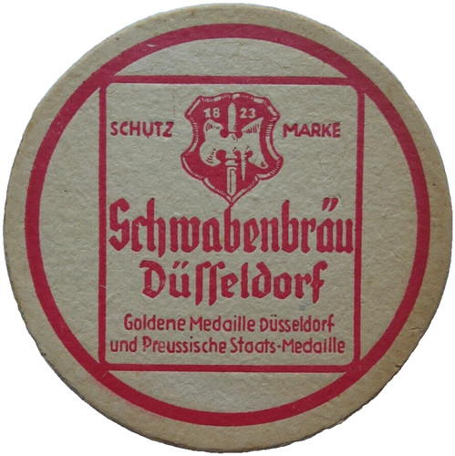 Alter bierdeckel brauerei - alter,