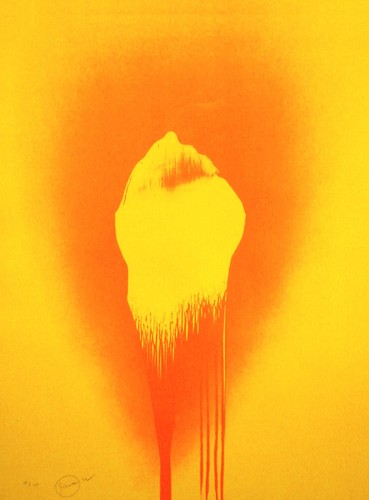 Otto piene 1928 orange - /,