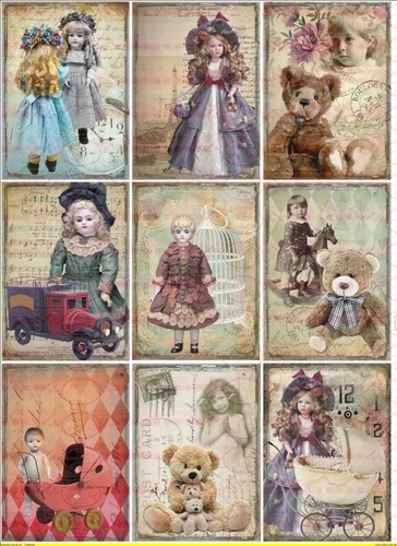 Bügelbild puppe stubenwagen - bügelbild,