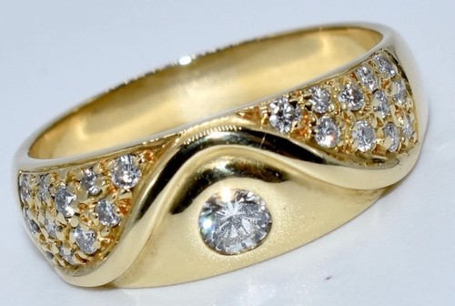 Ring 750 18k - gelbgold, 23