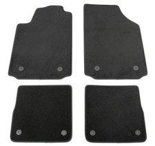 Fußmatten für Audi A2 8Z alle Velours Premium Qualität Autoteppiche Schwarz 4tlg