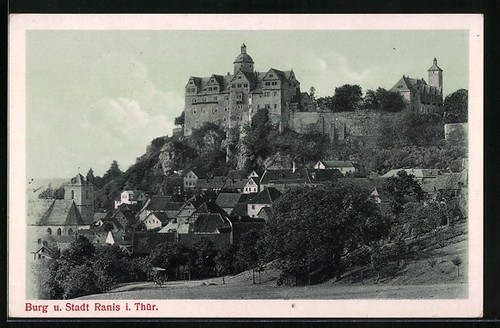 Ansichtskarte ranis th - ansichtskarte,