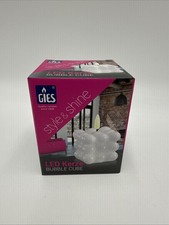 LED Kerze Bubble Cube Gies