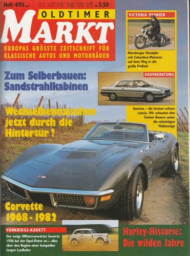 Oldtimer markt heft april - markt,