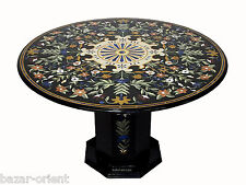 122 cm Marmor Pietra Dura Esstisch Tisch Florentiner Mosaik Marble Inlay table